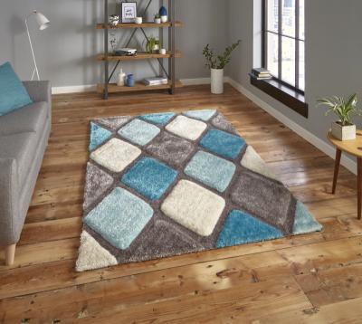 Neasden Rug Grey/Blue